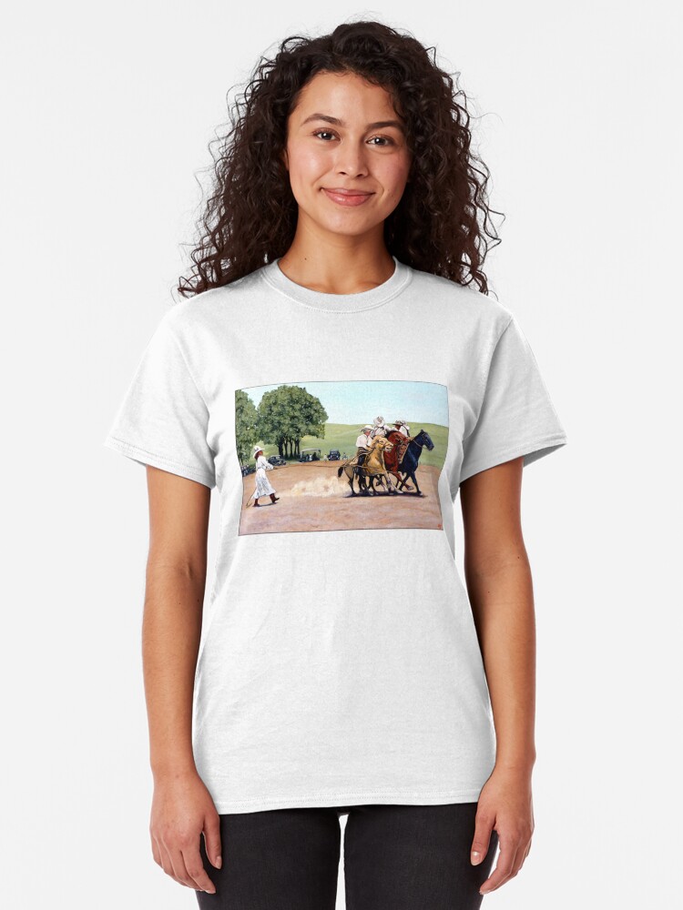 Alternate view of Suzzi Q Whirling the Rope Classic T-Shirt