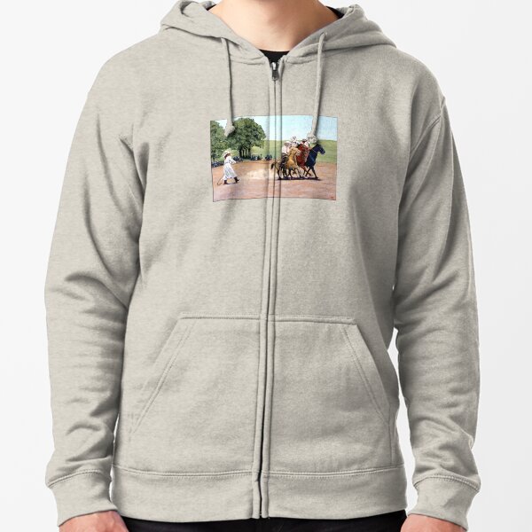 Suzzi Q Whirling the Rope Zipped Hoodie