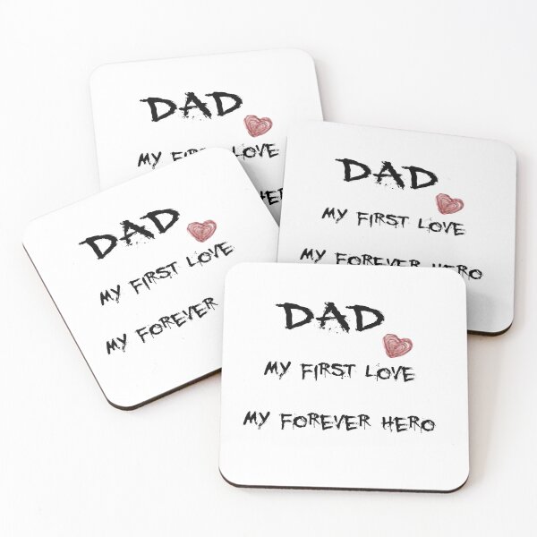 Item preview, Dad My First Love My Forever Hero gift t-shirt  designed and sold by j7boy.