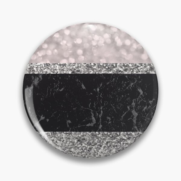 Item preview, Gray Black Marble Stripes Glam #1 (Photo of Glitter Only - Not Reflective) designed and sold by Anita's & Bella's Art.