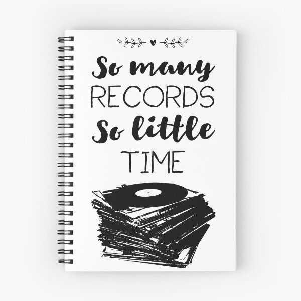 Item preview, so many records, so little time designed and sold by Youmytype.