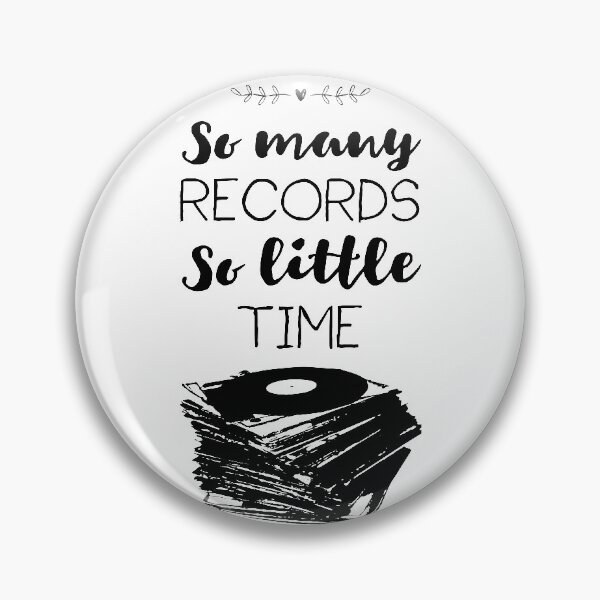 Item preview, so many records, so little time designed and sold by Youmytype.