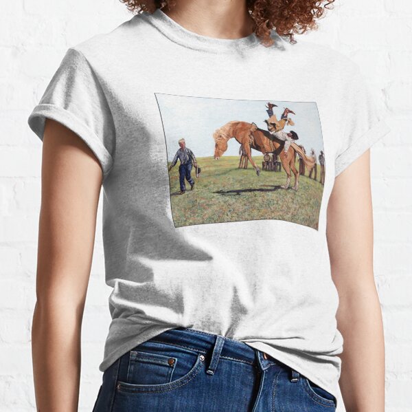 Waiting Line Classic T-Shirt