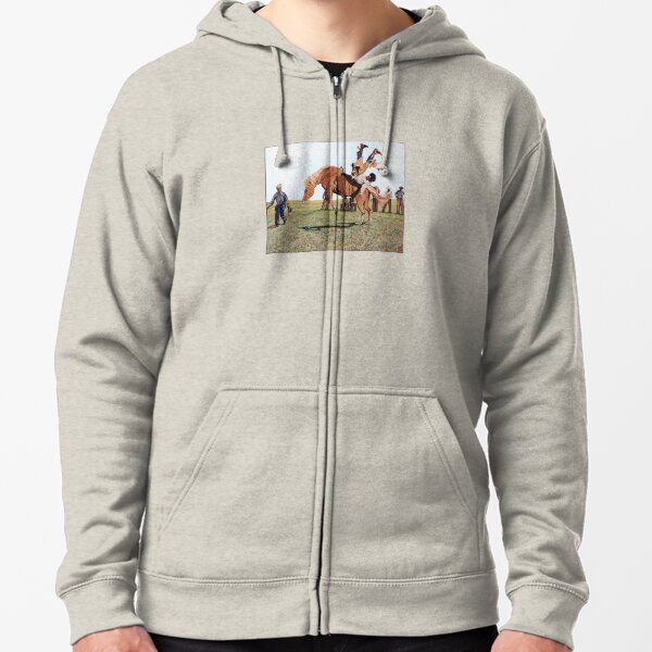 Waiting Line Zipped Hoodie