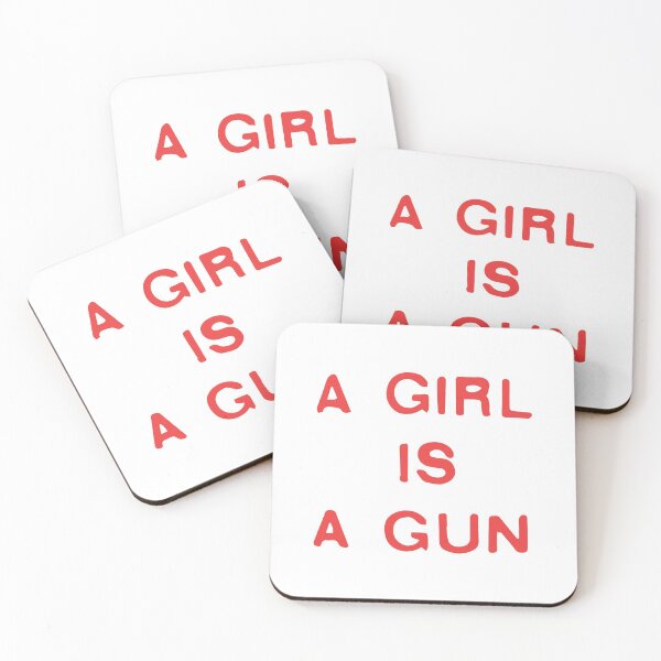 Item preview, A Girl Is A Gun designed and sold by BohemianAtlas.