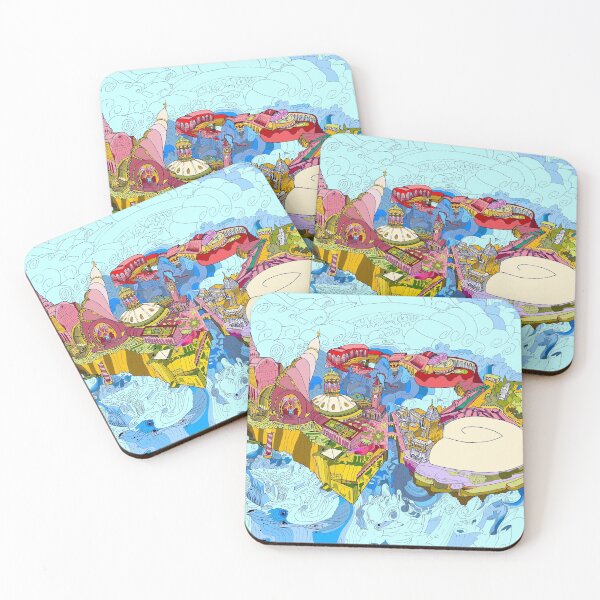 Item preview, Floating City In the Sky designed and sold by lucafdelcarlo.