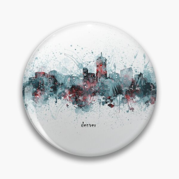 Item preview, denver skyline designed and sold by BekimART2.