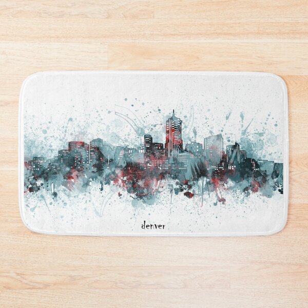 Item preview, denver skyline designed and sold by BekimART2.