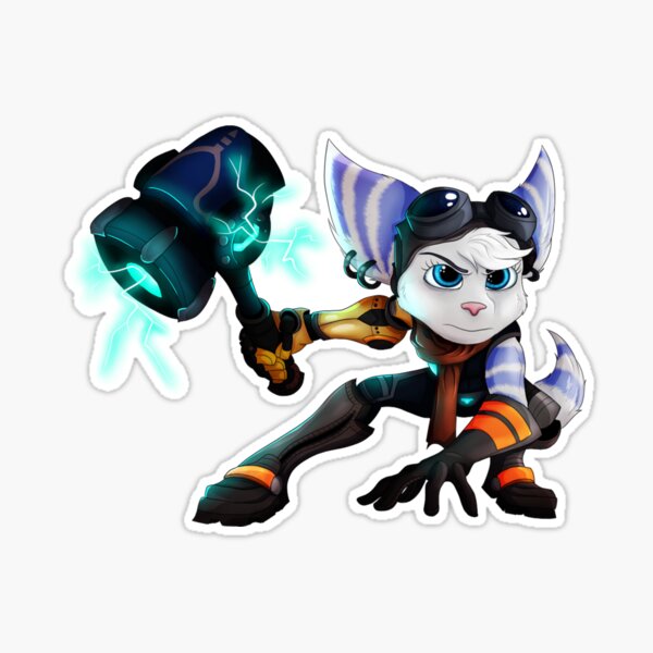 Rivet Ratchet & Clank ~ Rift Apart (Fannan Vector) Sticker for Sale by  slu1