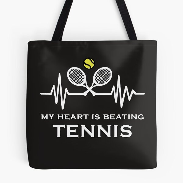 Item preview, Tennis heartbeat designed and sold by Catsloversdotme.
