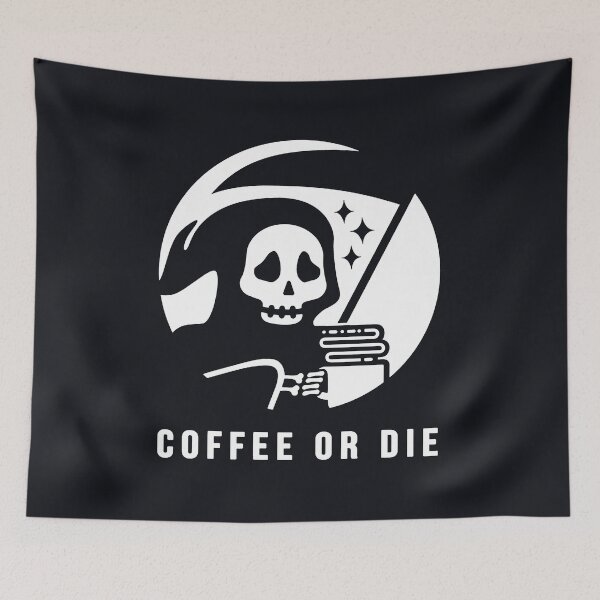 Item preview, Coffee Or Die #7 designed and sold by SalahBlt.