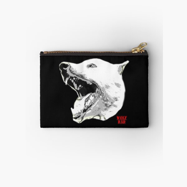 Item preview, Wolf Dad Fathers Day Gift Silver Metal designed and sold by JWDesigns777.