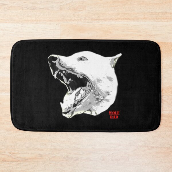 Item preview, Wolf Dad Fathers Day Gift Silver Metal designed and sold by JWDesigns777.