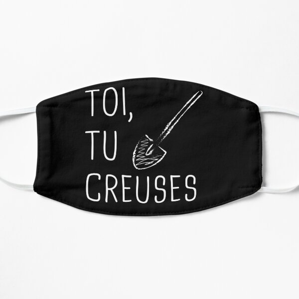 Masque Citation Humour Film Bon Brute Truand Pelle Par Catcrea Redbubble