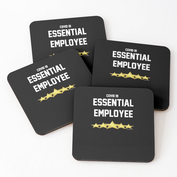 Item preview, Covid 19 Essential Employee designed and sold by CoolApparelShop.