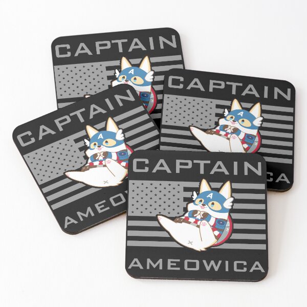 Item preview, CAPTAIN AMEOWICA designed and sold by HOME OF ART.