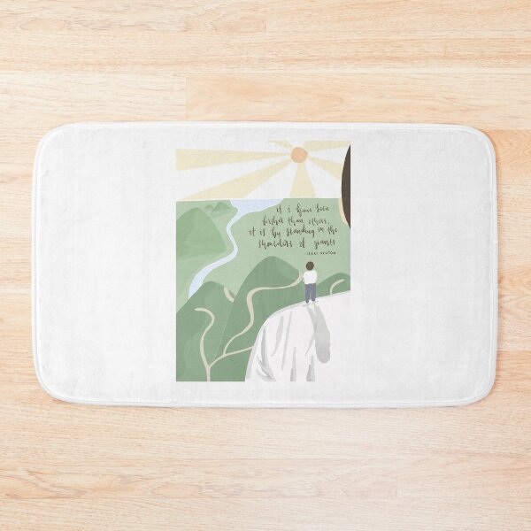 Item preview, Thank You Gift: “If I have seen further than others, it is by standing on the shoulders of giants” - Isaac Newton Thank You Quote designed and sold by PleatedCircles.