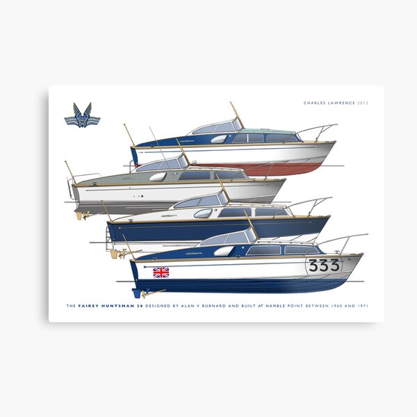 Fairey Huntsman 28s Metal Print