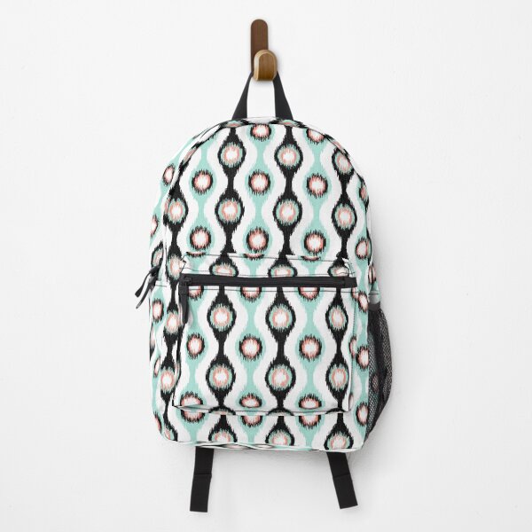 Item preview, Modern Circle Ikat Pattern – Mint Green Coral designed and sold by WickedRefined - Nicole Demereckis.