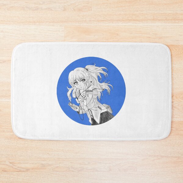 Item preview, Nao Tomori Charlotte (Blue BG) designed and sold by mockingjaeart.