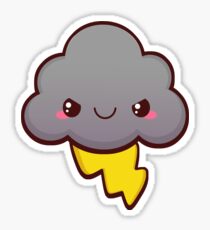 Stormy Cloud Sticker
