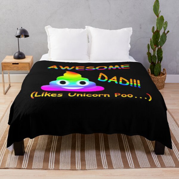 Item preview, Awesome Dad likes unicorn poo too fathers day gift designed and sold by JWDesigns777.