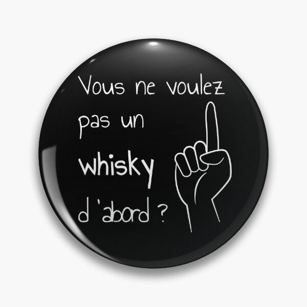 Item preview, Just a finger whiskey the city of fear quote humor designed and sold by Catcrea.