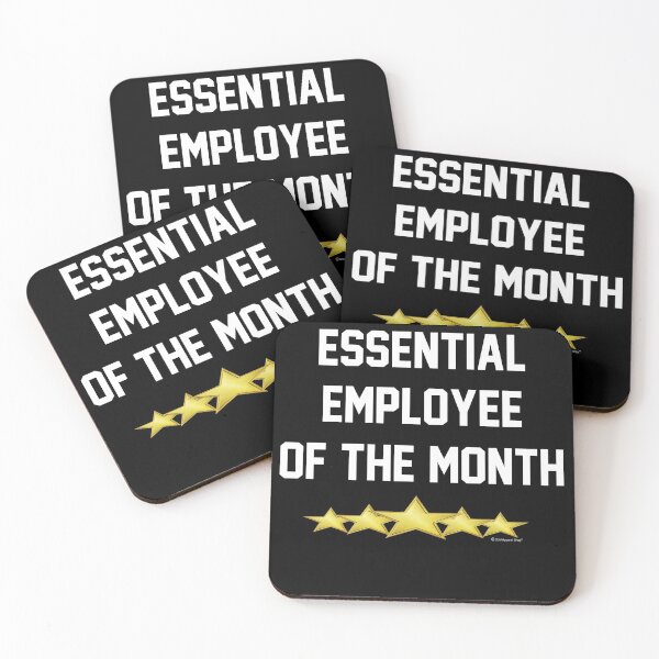 Item preview, Essential Employee Of The Month designed and sold by CoolApparelShop.