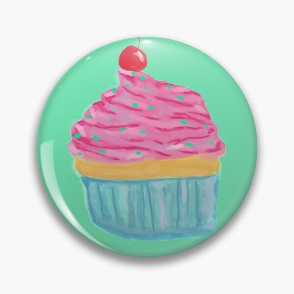 Item preview, Frosted Cupcake - Digital Illustration designed and sold by Artful Byrd.