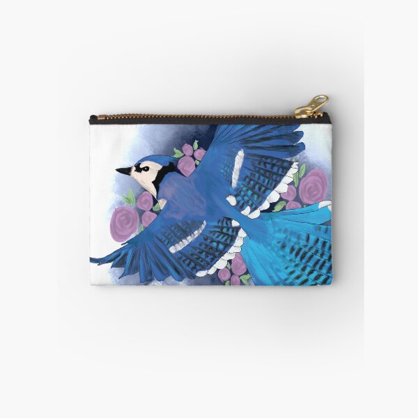 Item preview, Blue Jay and Roses designed and sold by Becki Sturgeon.