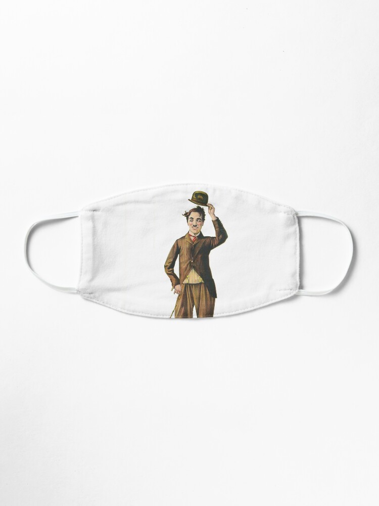 Vista alternativa de Mascarilla Charlie Chaplin