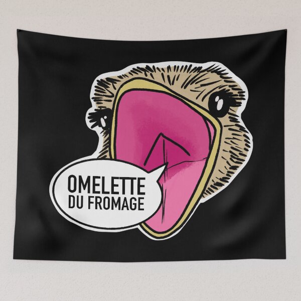 Item preview, Omelette du fromage / Fumisteries designed and sold by Nathalie Aynié.