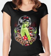 Zombie Doll Tee Women's Fitted Scoop T-Shirt