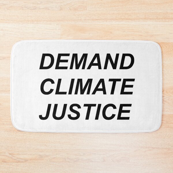 Item preview, Demand Climate Justice designed and sold by Mazie Kate.