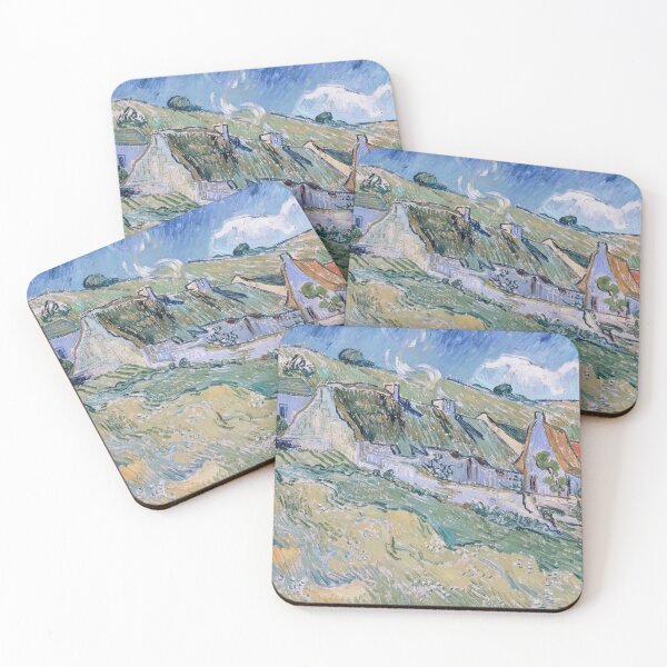 Item preview, Vincent Van Gogh - A Group Of Cottages  designed and sold by vakashop.