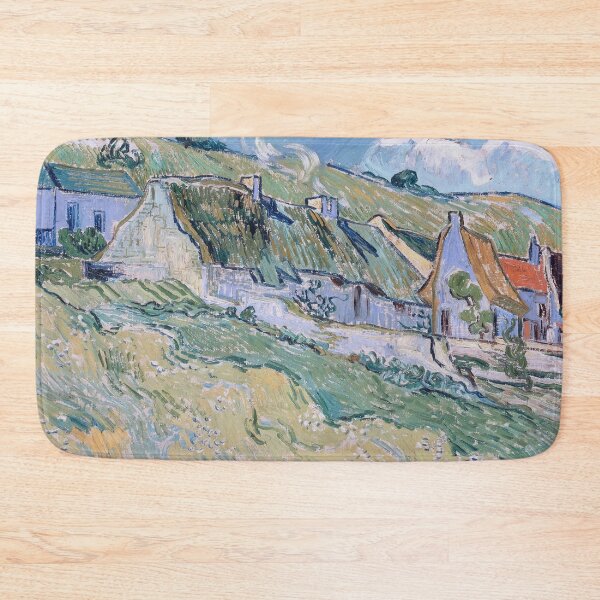 Item preview, Vincent Van Gogh - A Group Of Cottages  designed and sold by vakashop.