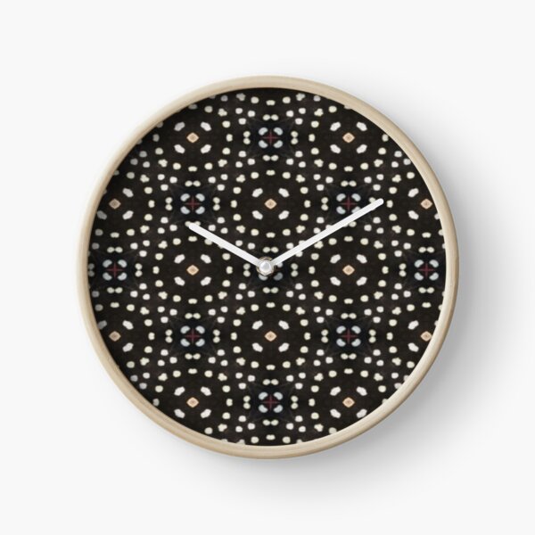 Ladybug Lace Clock