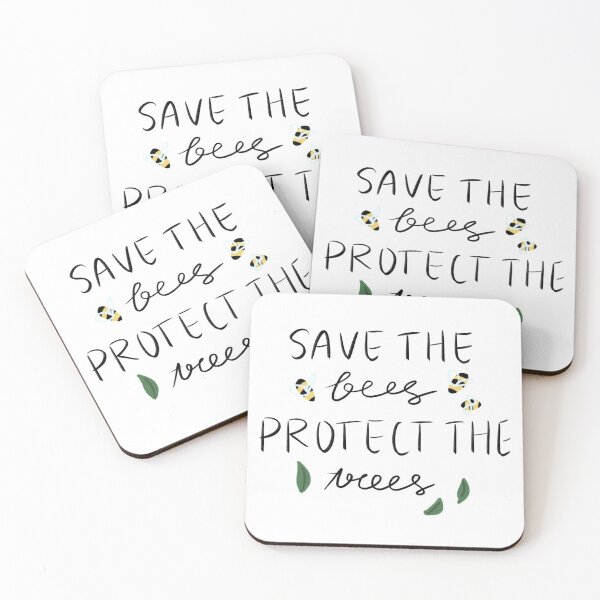 Item preview, Save the Bees, Protect the Trees designed and sold by Mazie Kate.
