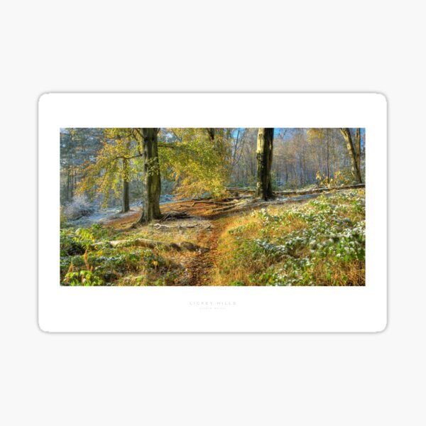 Lickey Hills, Worcestershire Sticker