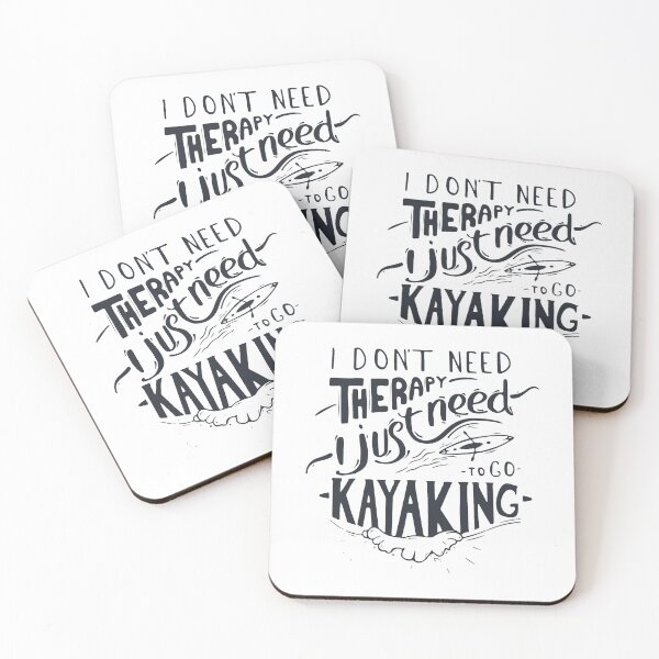 Item preview, Kayaking not Therapy designed and sold by ssduckman.