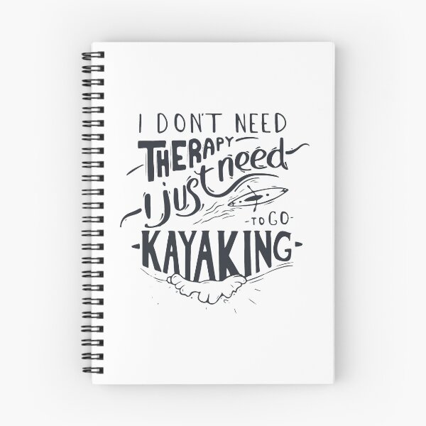 Item preview, Kayaking not Therapy designed and sold by ssduckman.