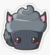 Spooky Cupcake - Werewolf Sticker