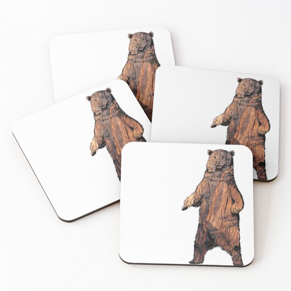 Item preview, Wood Bear designed and sold by magic8walrus.
