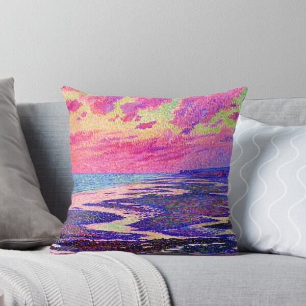 Item preview, The Beach at Ambleteuse at Low Tide-Theo van Rysselberghe designed and sold by LexBauer.