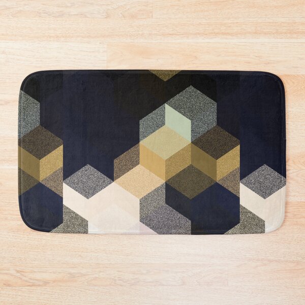 Item preview, CUBE 1 GOLD & BLACK designed and sold by EDDESIGNFORFUN.