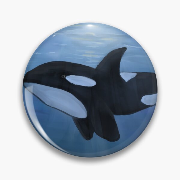 Item preview, Underwater Orca - Digital Painting designed and sold by Artful Byrd.