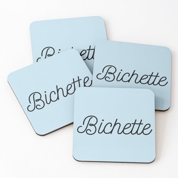 Item preview, Bichette - Minimalist French Word Chic Elegant Parisian designed and sold by Mars Babe.