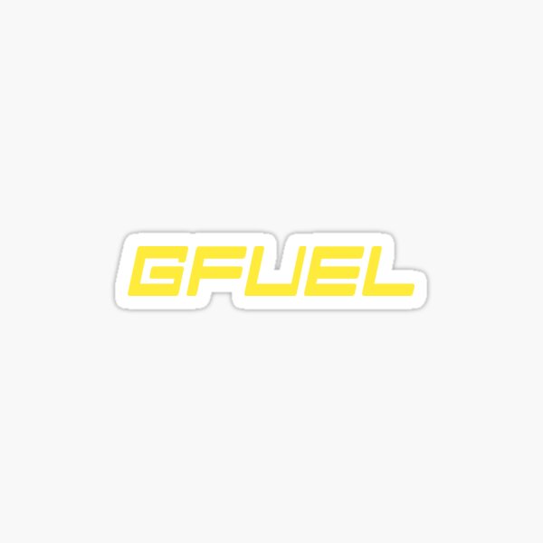 "GFUEL" Sticker for Sale by mevalona Redbubble