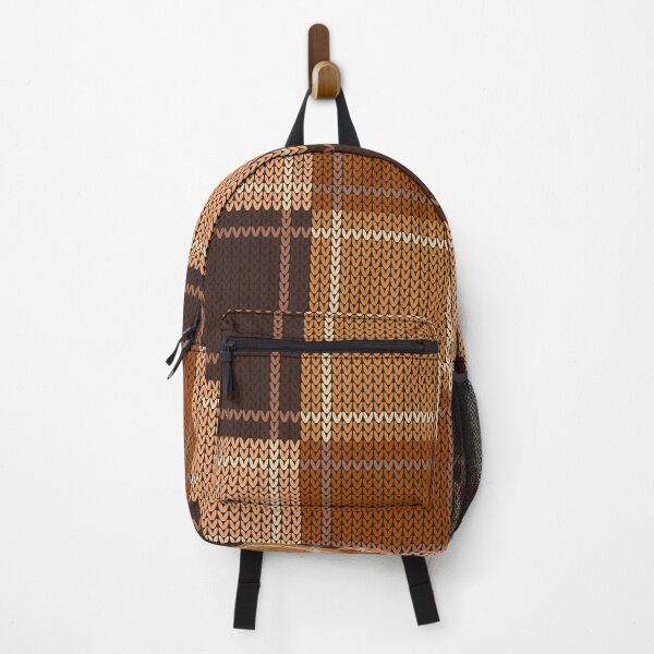 Item preview, Natural Brown Tan Auburn Knit Style Design for Apparel and Accessories designed and sold by inquestyle.
