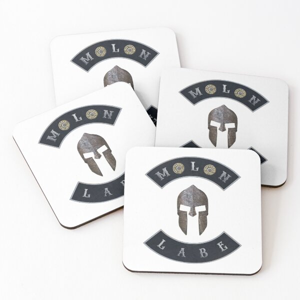 Item preview, Molon Labe in Rockers with Spartan Helmet designed and sold by MadBadDangerous.